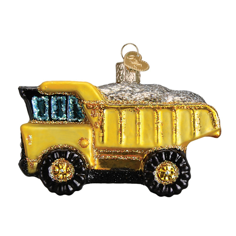 Toy Dump Truck Ornament by Old World Christmas