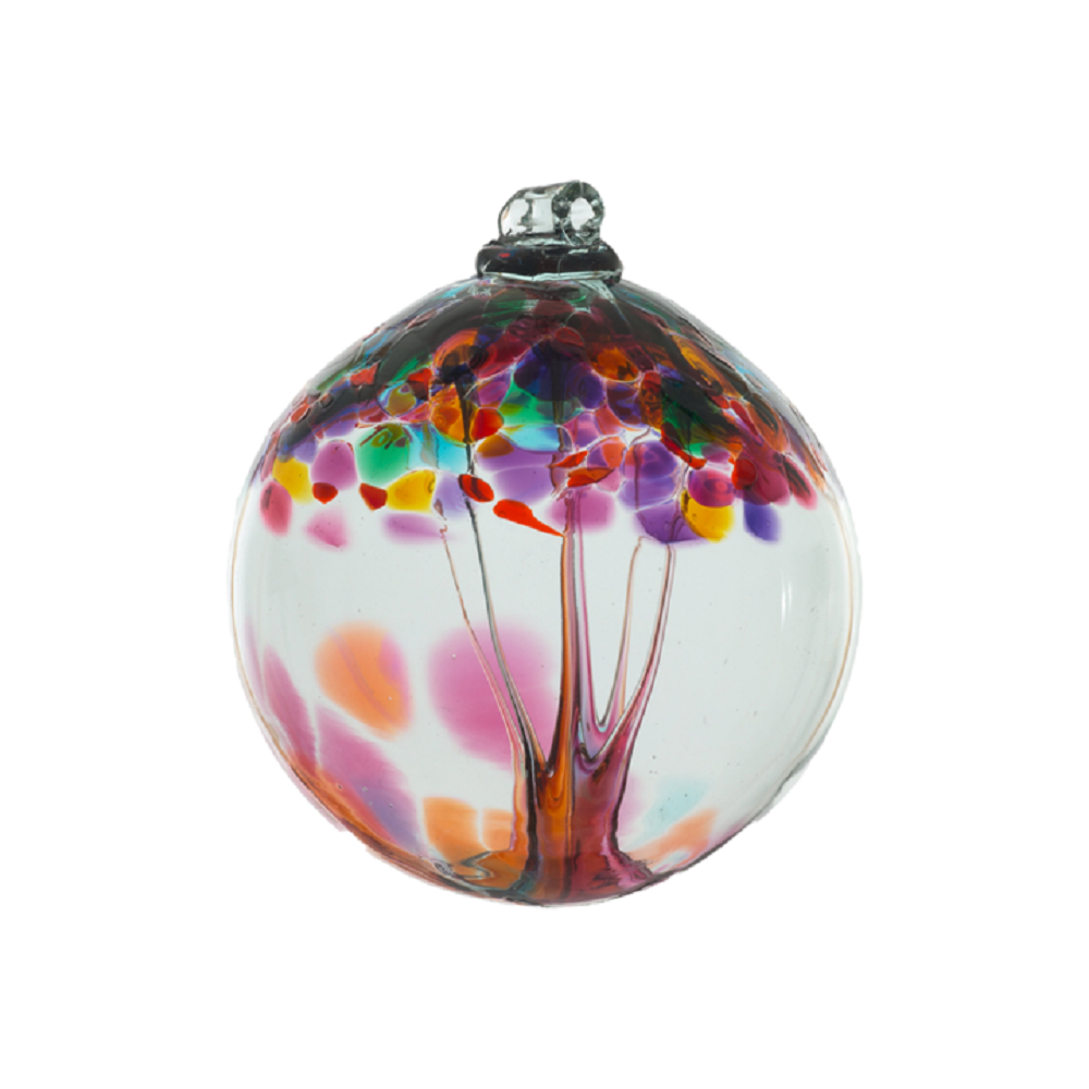 The Gratitude Tree of Enchantment Ball by Kitras Art Glass makes for a great thank you gift!
