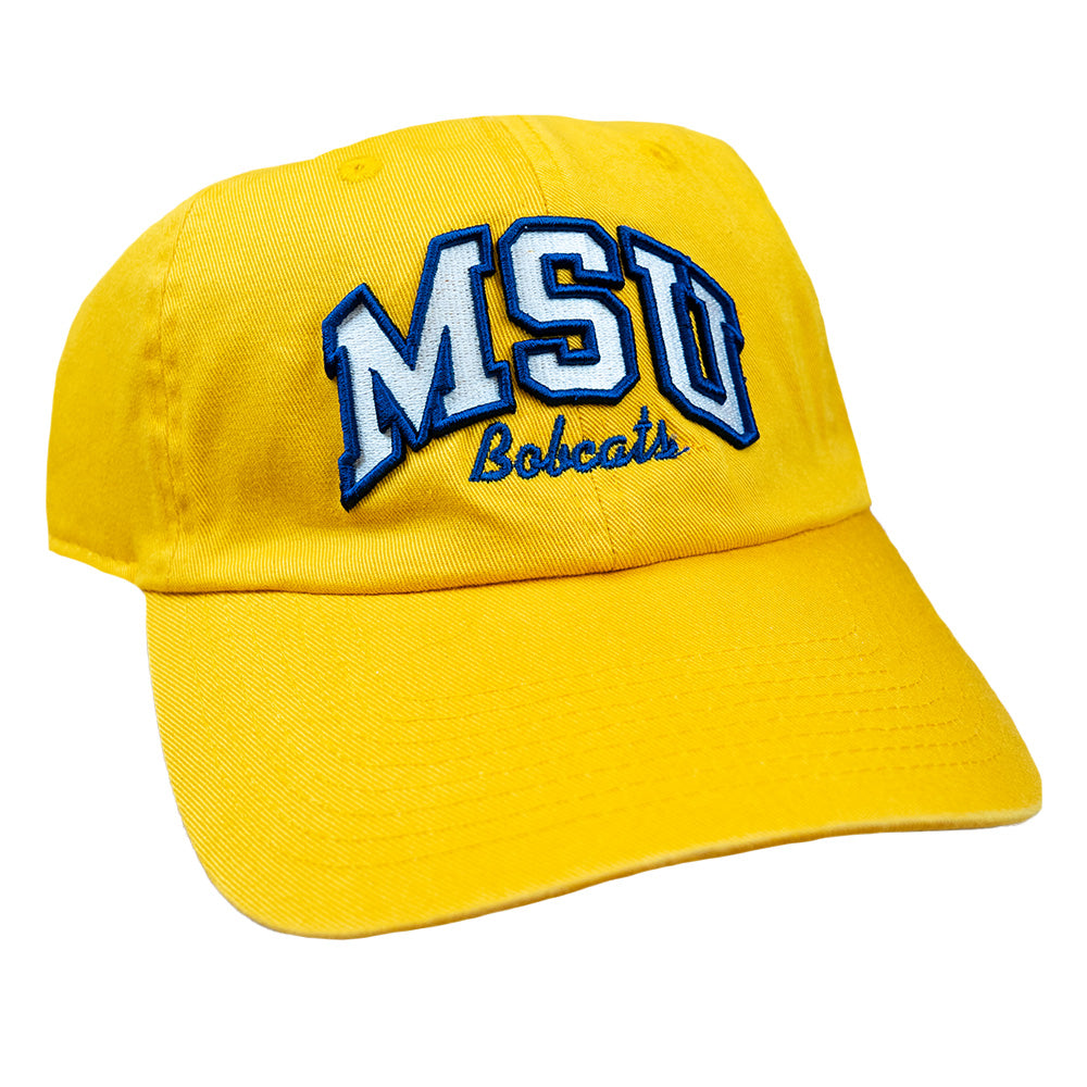 University Gold MSU Bobcats Cap