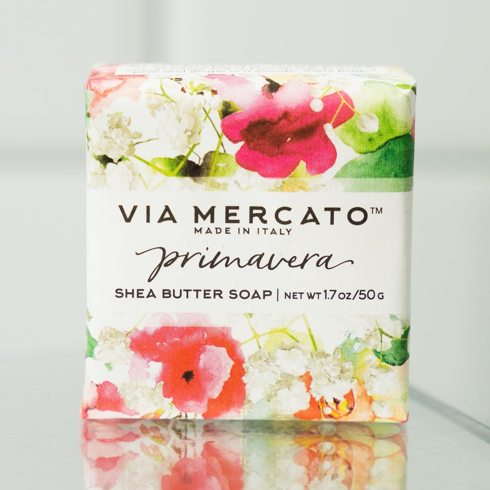 Via Mercato Primavera Blossoming Tuberose Mini Soap