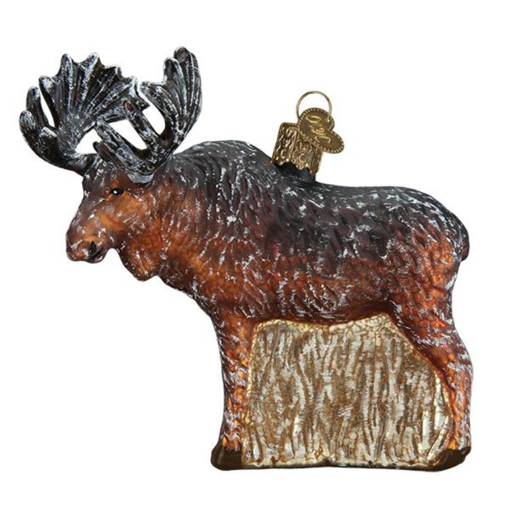 Vintage Moose Ornament by Old World Christmas