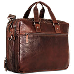 Voyager Triple Gusset Top Zip Briefcase 