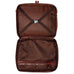 Voyager Triple Gusset Top Zip Briefcase - open