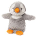 A cute and fuzzy warmies grey penguin made with real lavender