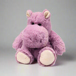 A sweet purple warmies hippo made with real lavender