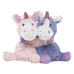one pink and one purple unicorn warmies hugs made with real lavender