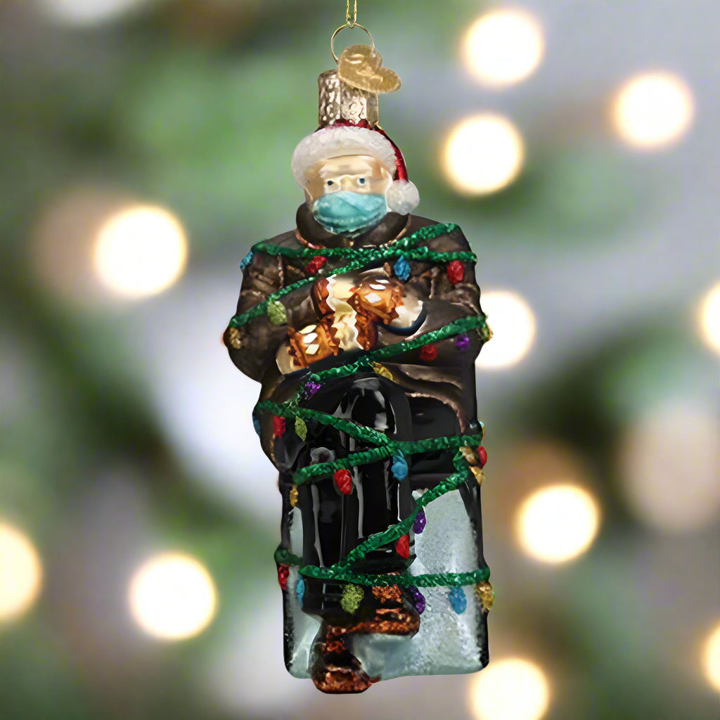 Where's Bernie Ornament by Old World Christmas