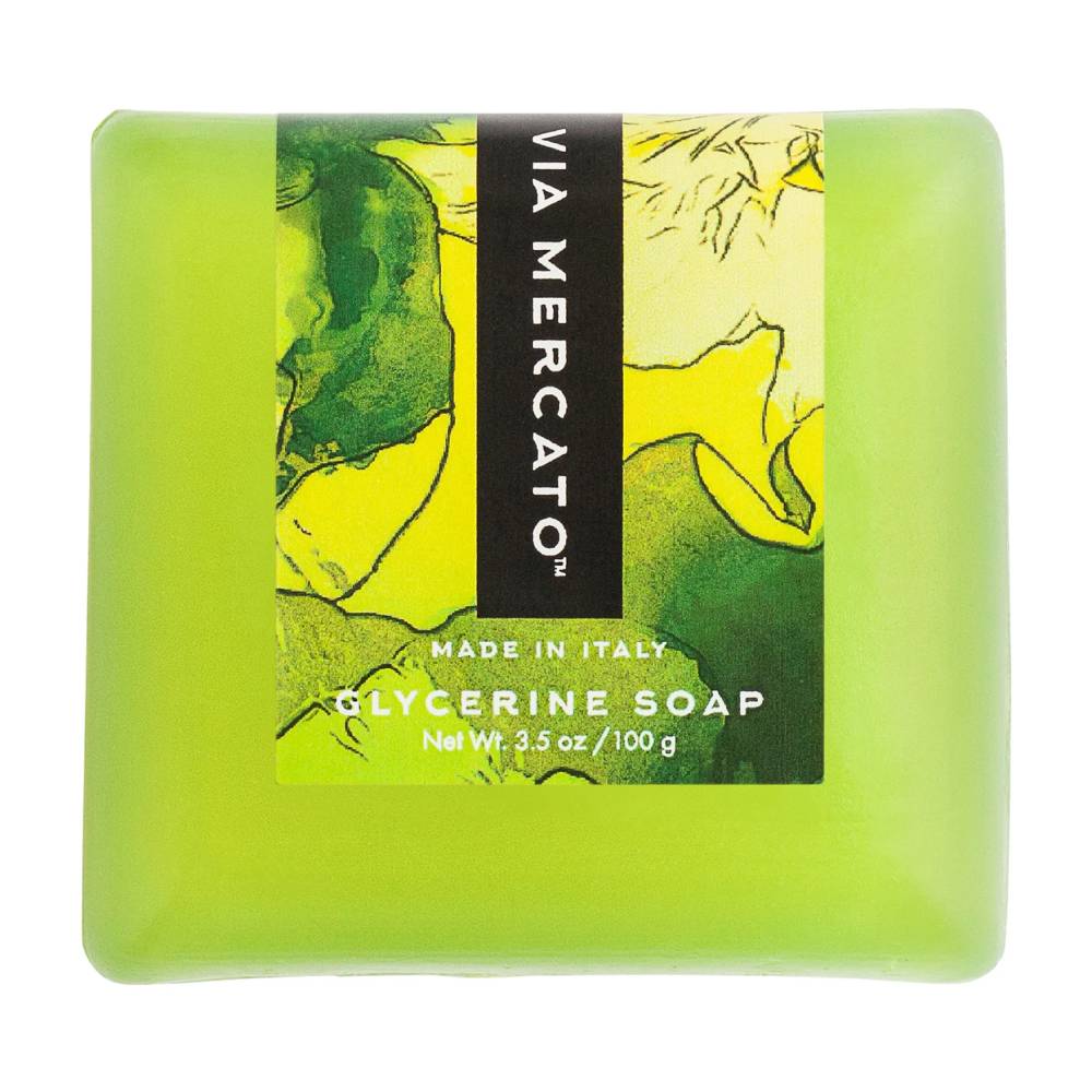 White Cyclamen, Berries, and Vanilla Glycerin Soap 