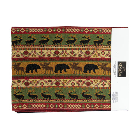Wildlife Runner by Kinara Fine Weaving