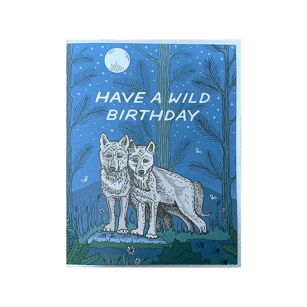 Wild Wolves Birthday Card by Noteworthy Paper & Press
