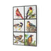Dean Crouser Wild Bird Collage Watercolor Greeting Card
