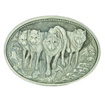 Wolf Belt Buckle