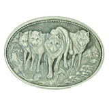Wolf Belt Buckle
