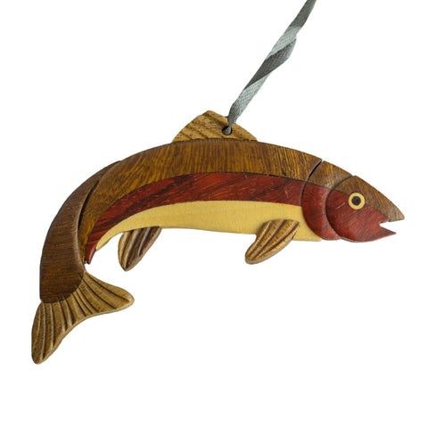 Wood Trout Magnet by The Handcrafted