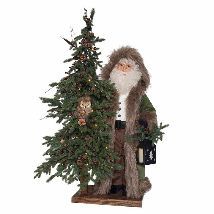 Woodsy Holiday Santa by Ditz Designs – Montana Gift Corral