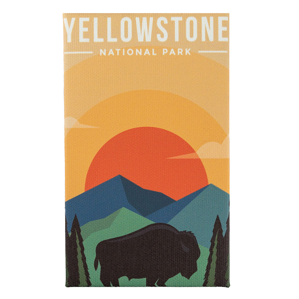 Yellowstone Canvas Magnet by Sunnie Lane