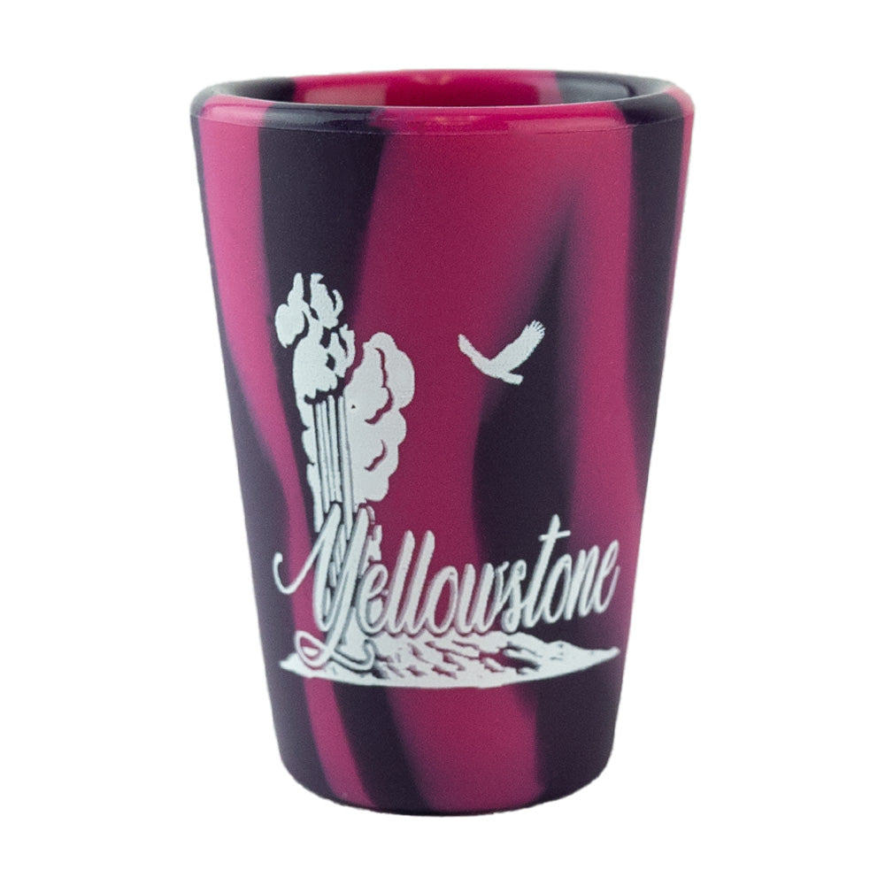 Yellowstone National Park Silipint Shot Glass-pint