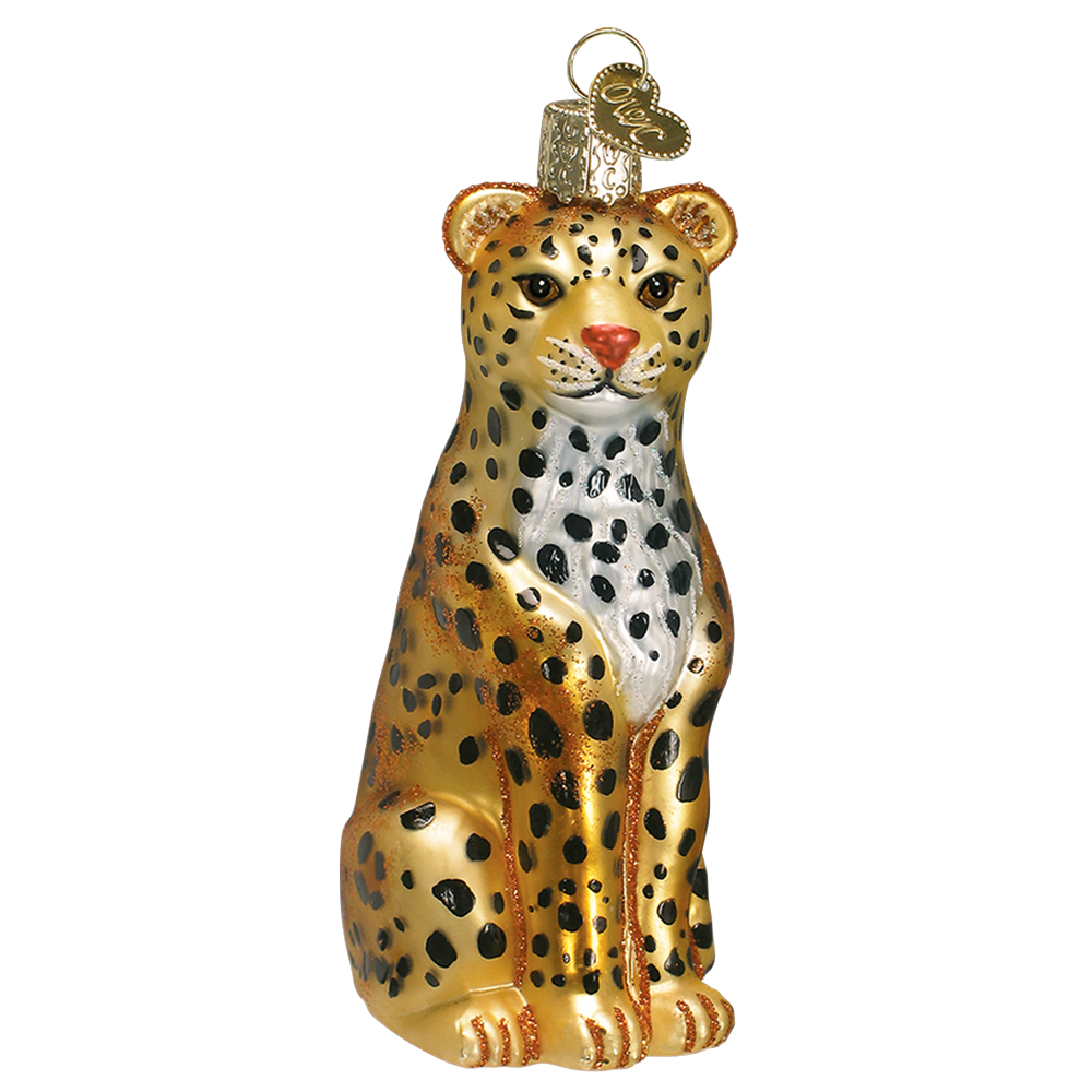Leopard Ornament by Old World Christmas