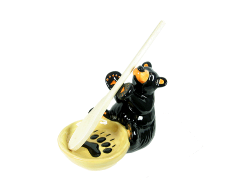 This Bear Spoon Holder by Demdaco is a fantastic addition to your kitchen.
