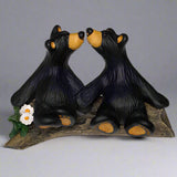 Bearfoots Kissin' Bears Figurine by Big Sky Carvers