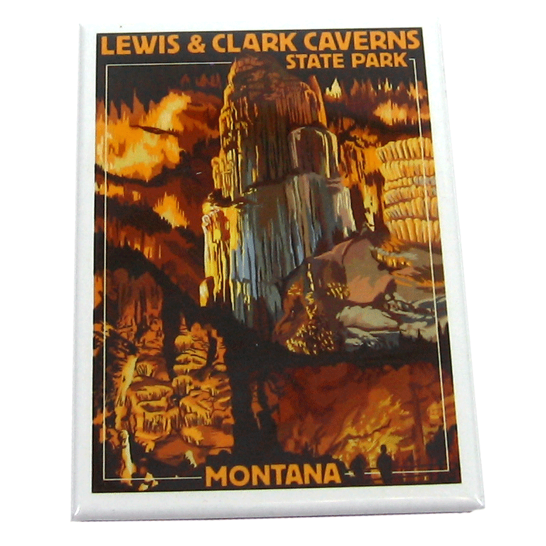 Lantern Press Lewis & Clark Caverns Magnet