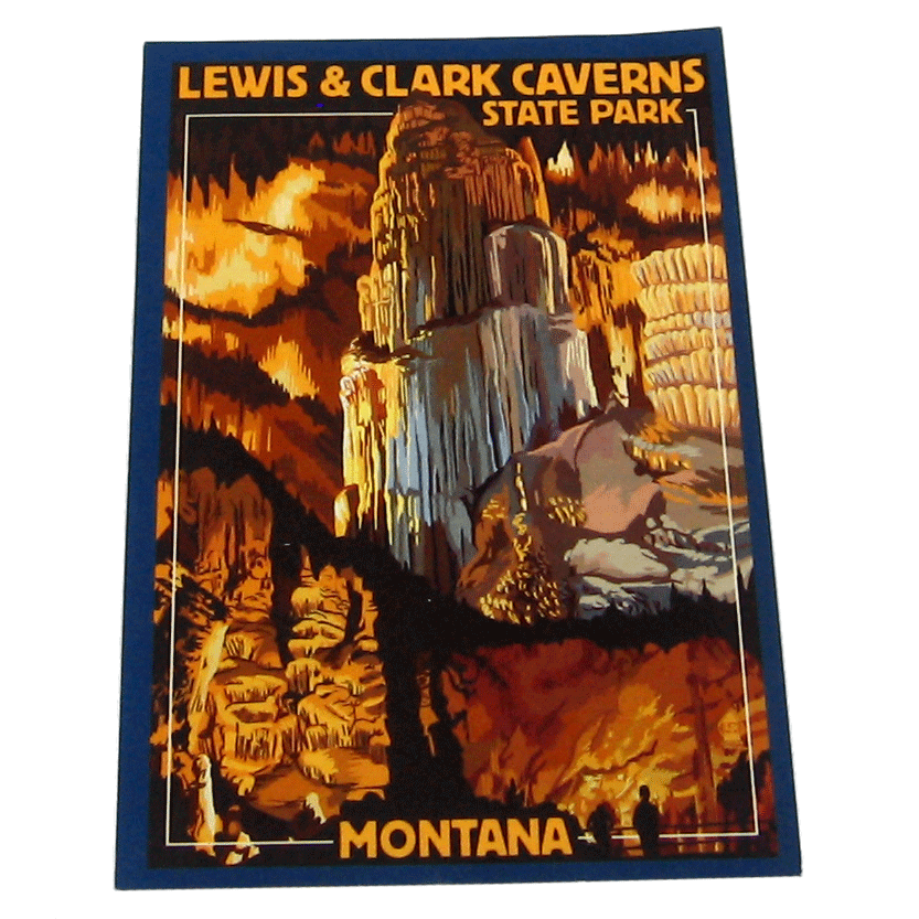Lantern Press Lewis & Clark Caverns Sticker