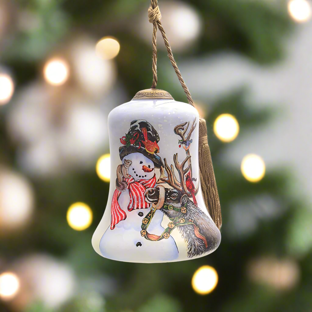 Donna Race Frosty Prancer Friends Inner Beauty Christmas Ornament
