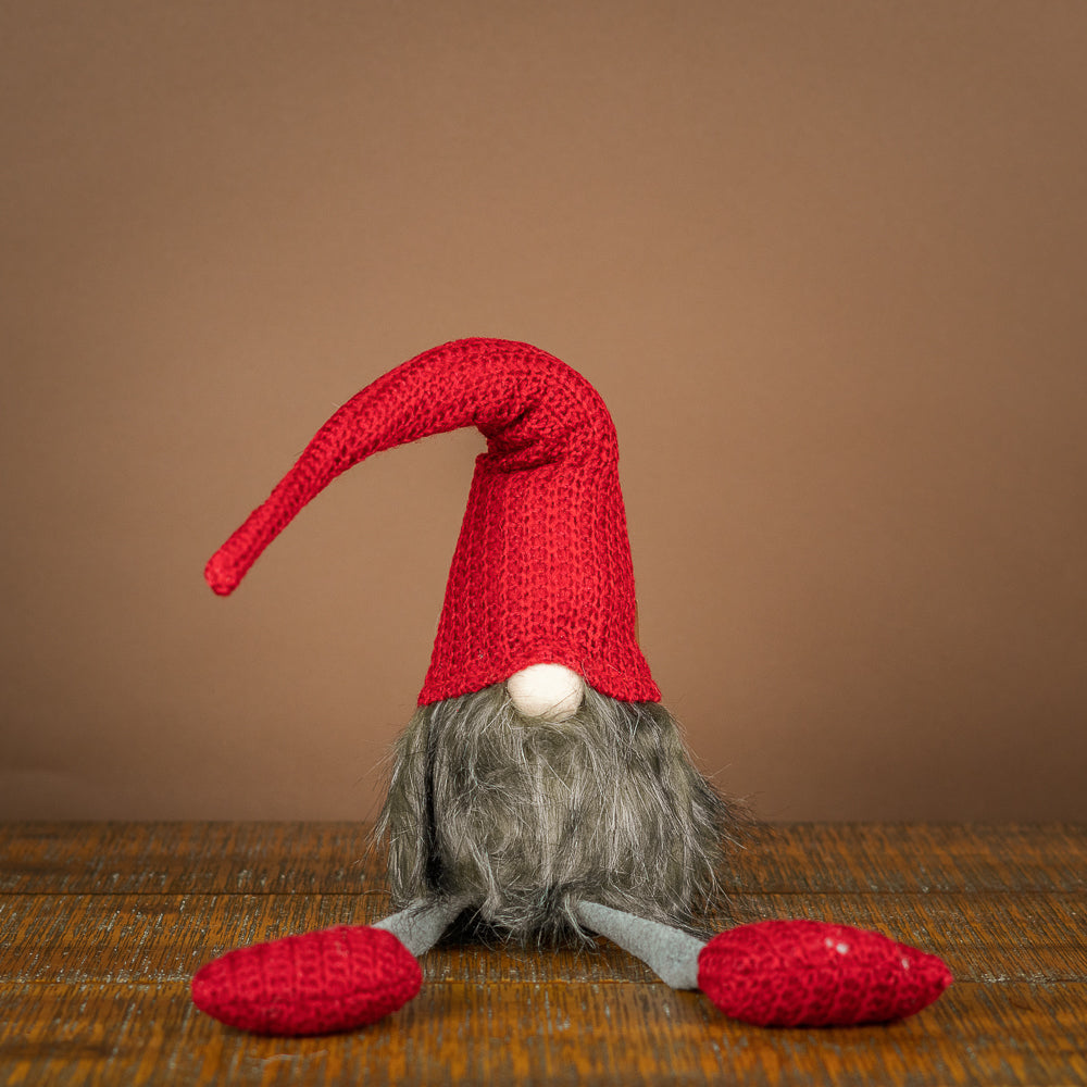 No one chills out better than the Sitting Gnome with Red Hat by Oak Street Wholesale!