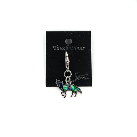 Wild Pearle Wolf Charm by A.T. Storrs